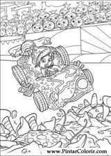 Pintar e Colorir Detona Ralph - Desenho 061