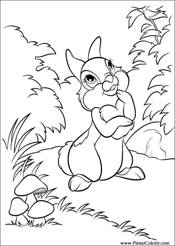 Pintar e Colorir Disney Bunnies - Desenho 010