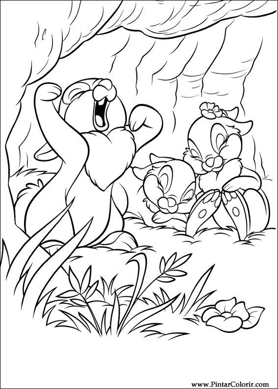 Pintar e Colorir Disney Bunnies - Desenho 015