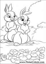 Pintar e Colorir Disney Bunnies - Desenho 003