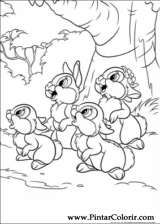Pintar e Colorir Disney Bunnies - Desenho 004