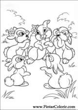 Pintar e Colorir Disney Bunnies - Desenho 005