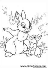 Pintar e Colorir Disney Bunnies - Desenho 007