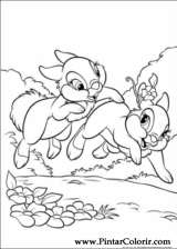 Pintar e Colorir Disney Bunnies - Desenho 019