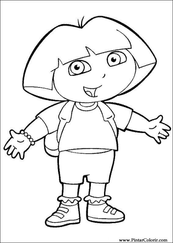 Dora the Explorer - Dora skates