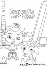 Pintar e Colorir Franny - Desenho 001