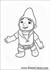 Pintar e Colorir Gnomeu Julieta - Desenho 008