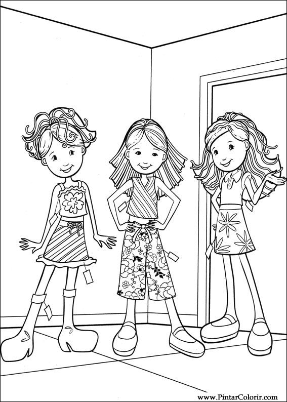 Pintar e Colorir Groovy Girls - Desenho 040