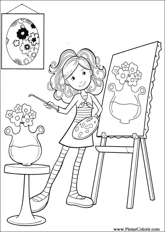 Pintar e Colorir Groovy Girls - Desenho 062