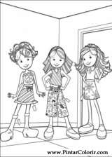 Pintar e Colorir Groovy Girls - Desenho 040
