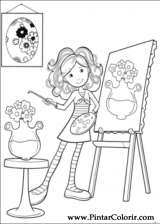 Pintar e Colorir Groovy Girls - Desenho 062