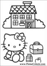 Hello Kitty de Natal desenhos para imprimir colorir e pintar - Desenhos  para pintar e colorir