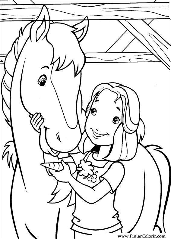 Pintar e Colorir Holly Hobbie - Desenho 043