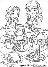 Pintar e Colorir Holly Hobbie - Desenho 004