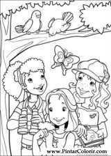 Pintar e Colorir Holly Hobbie - Desenho 018