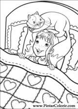 Pintar e Colorir Holly Hobbie - Desenho 019