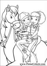 Pintar e Colorir Holly Hobbie - Desenho 036