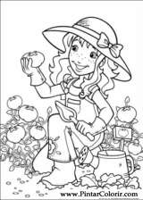 Pintar e Colorir Holly Hobbie - Desenho 037