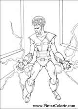 Pintar e Colorir Hulk - Desenho 073