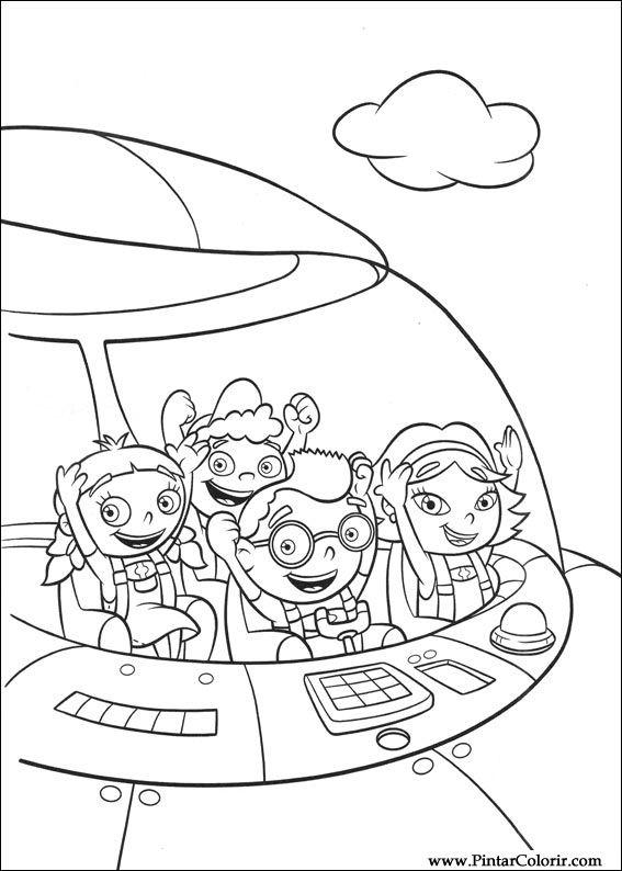 Pintar e Colorir Little Einsteins - Desenho 007