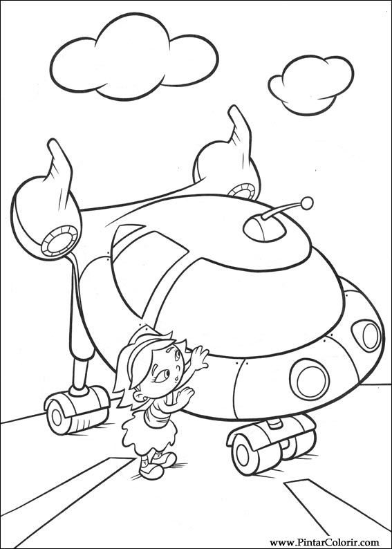 Pintar e Colorir Little Einsteins - Desenho 015