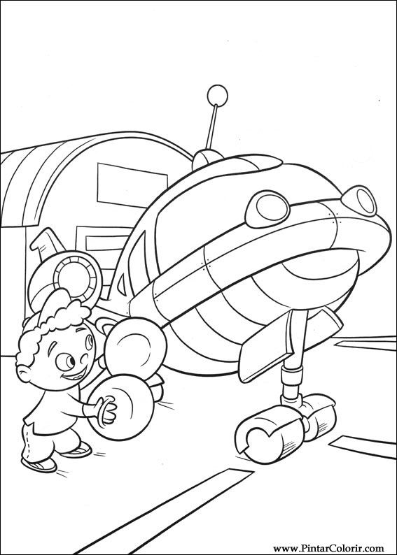 Pintar e Colorir Little Einsteins - Desenho 016