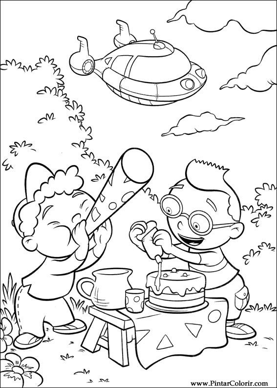 Pintar e Colorir Little Einsteins - Desenho 030