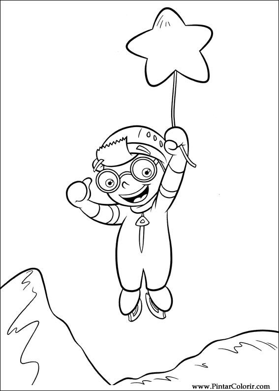 Pintar e Colorir Little Einsteins - Desenho 035