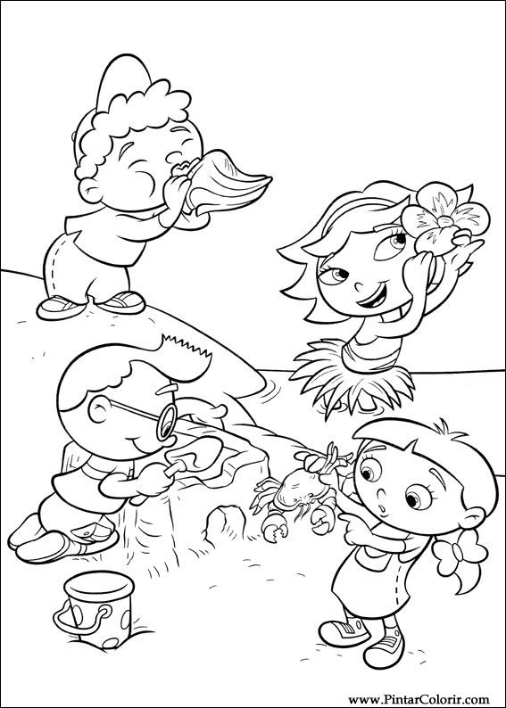 Pintar e Colorir Little Einsteins - Desenho 037