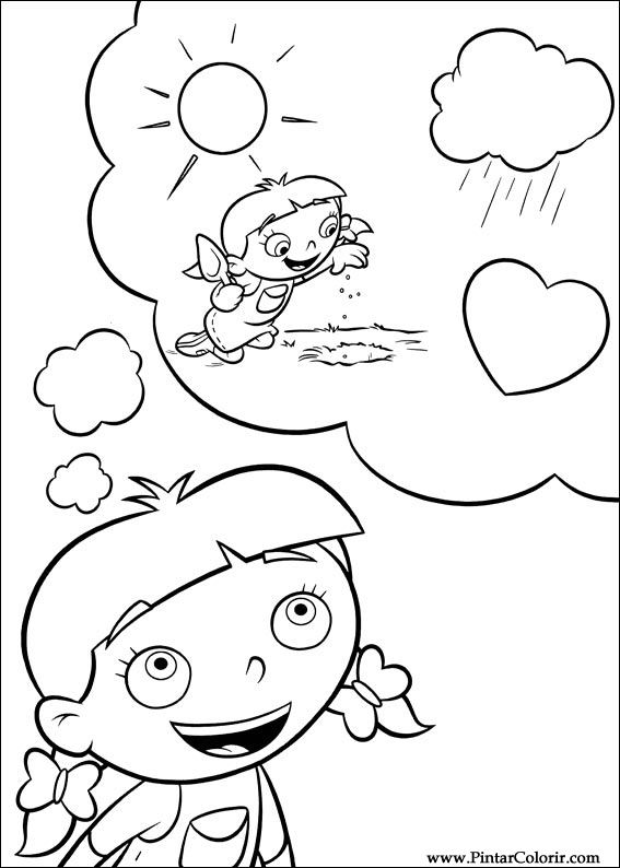 Pintar e Colorir Little Einsteins - Desenho 044