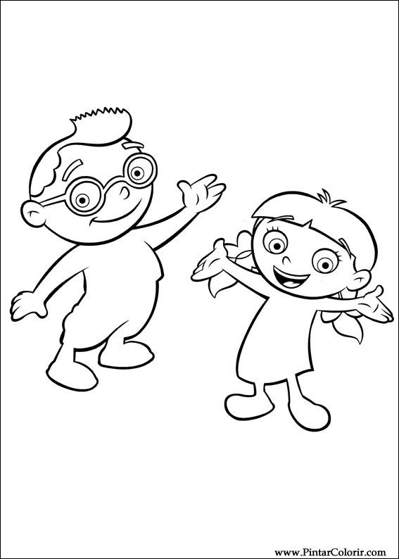 Pintar e Colorir Little Einsteins - Desenho 050