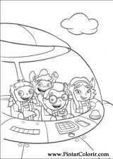 Pintar e Colorir Little Einsteins - Desenho 007