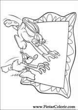 Pintar e Colorir Looney Tunes - Desenho 018