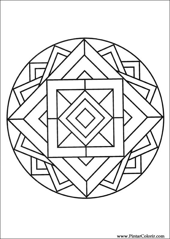 Desenhos para colorir de Mandalas para imprimir e colorir - Mandalas -  Coloring Pages for Adults