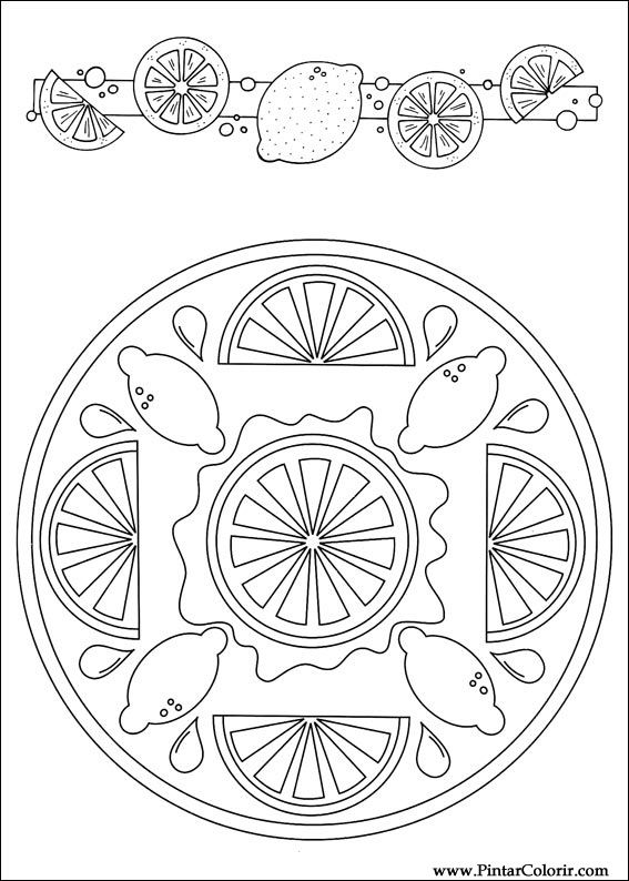 Pintar e Colorir Mandalas - Desenho 082