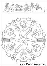Pintar e Colorir Mandalas - Desenho 085
