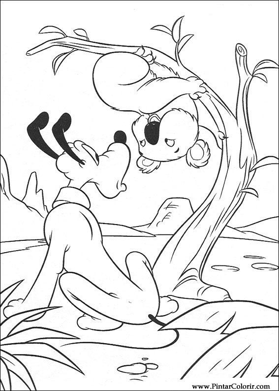 Pintar e Colorir Mickey - Desenho 104