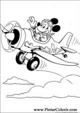 Pintar e Colorir Mickey - Desenho 005