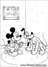 Pintar e Colorir Mickey - Desenho 008