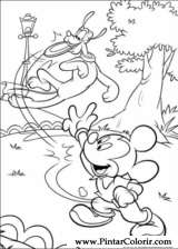 Pintar e Colorir Mickey - Desenho 033