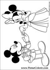 Pintar e Colorir Mickey - Desenho 038