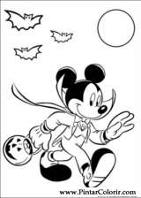 Pintar e Colorir Mickey - Desenho 053