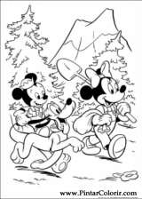 Pintar e Colorir Mickey - Desenho 076