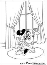 Pintar e Colorir Mickey - Desenho 082