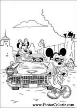 Pintar e Colorir Mickey - Desenho 089