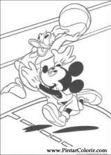 Pintar e Colorir Mickey - Desenho 114