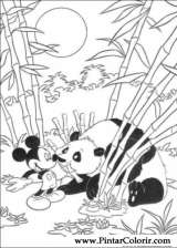 Pintar e Colorir Mickey - Desenho 115