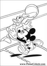 Pintar e Colorir Mickey - Desenho 119