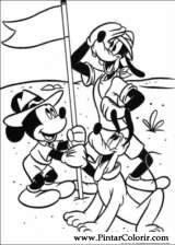 Pintar e Colorir Mickey - Desenho 141
