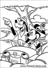 Pintar e Colorir Mickey - Desenho 145